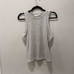 🩶✨ NWT Lush Heather Gray Sleeveless Top – SZ XL ✨🩶